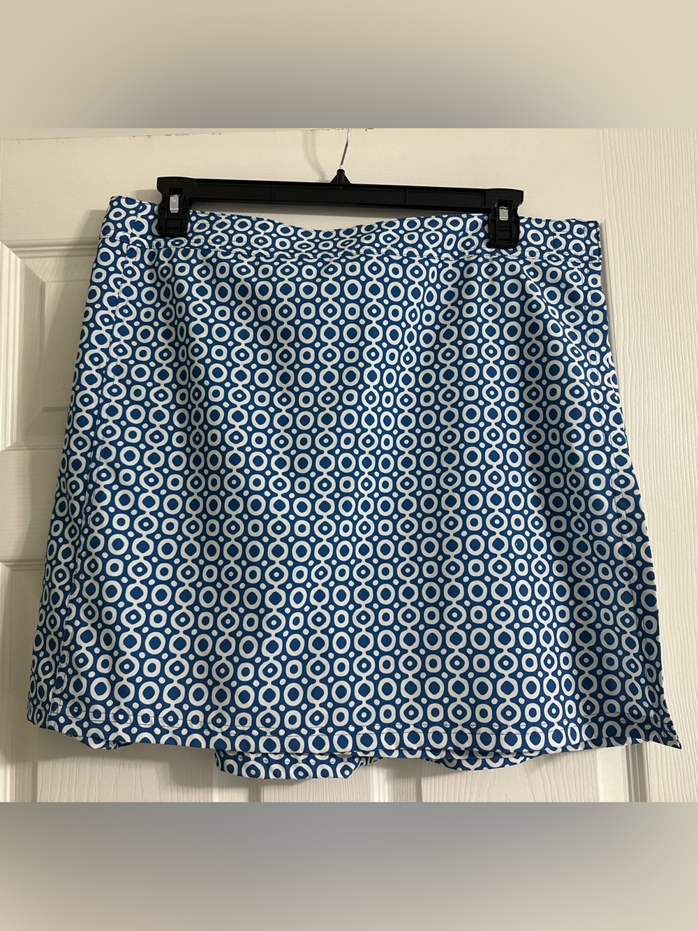 Rip Skirt Hawaii Dot Dot Dot Classic Blue and White Print Size XLarge